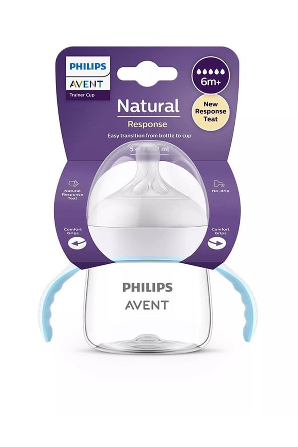 PHILIPS AVENTPhilips Avent Natural Response Eğitici Alıştırma Bardağı 6 Ay+ 5oz/150ml SCF263/618720689012096