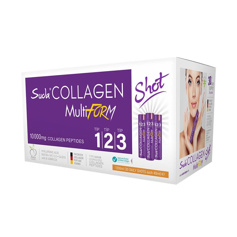 Suda CollagenSuda Collagen MultiForm Şeftali Aromalı 40 ml x 30 Shot8681571359944
