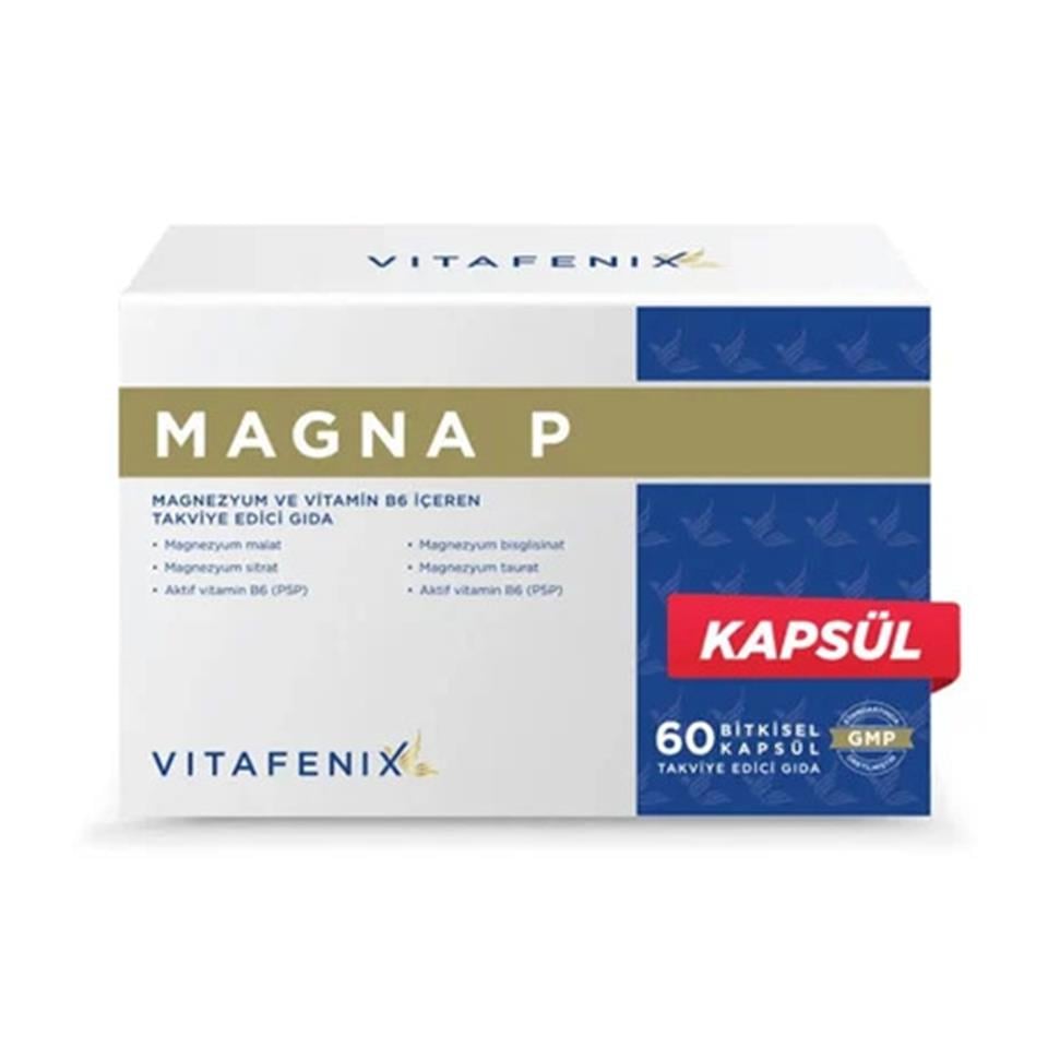 Vitafenix Magna P 60 Bitkisel Kapsül