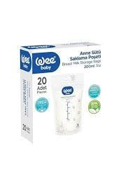WEE BABYWee Anne Sütü Saklama Poşeti 20'li8690797105587