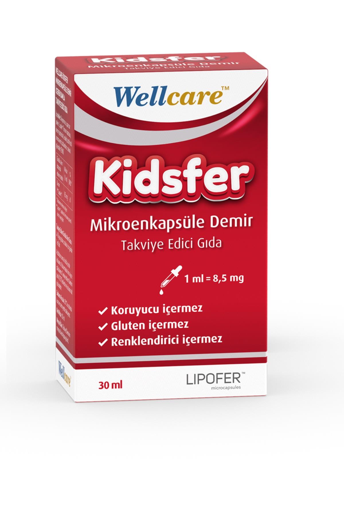 WELLCAREWellcare Kidsfer Demir Damla 30 ml8699680590189