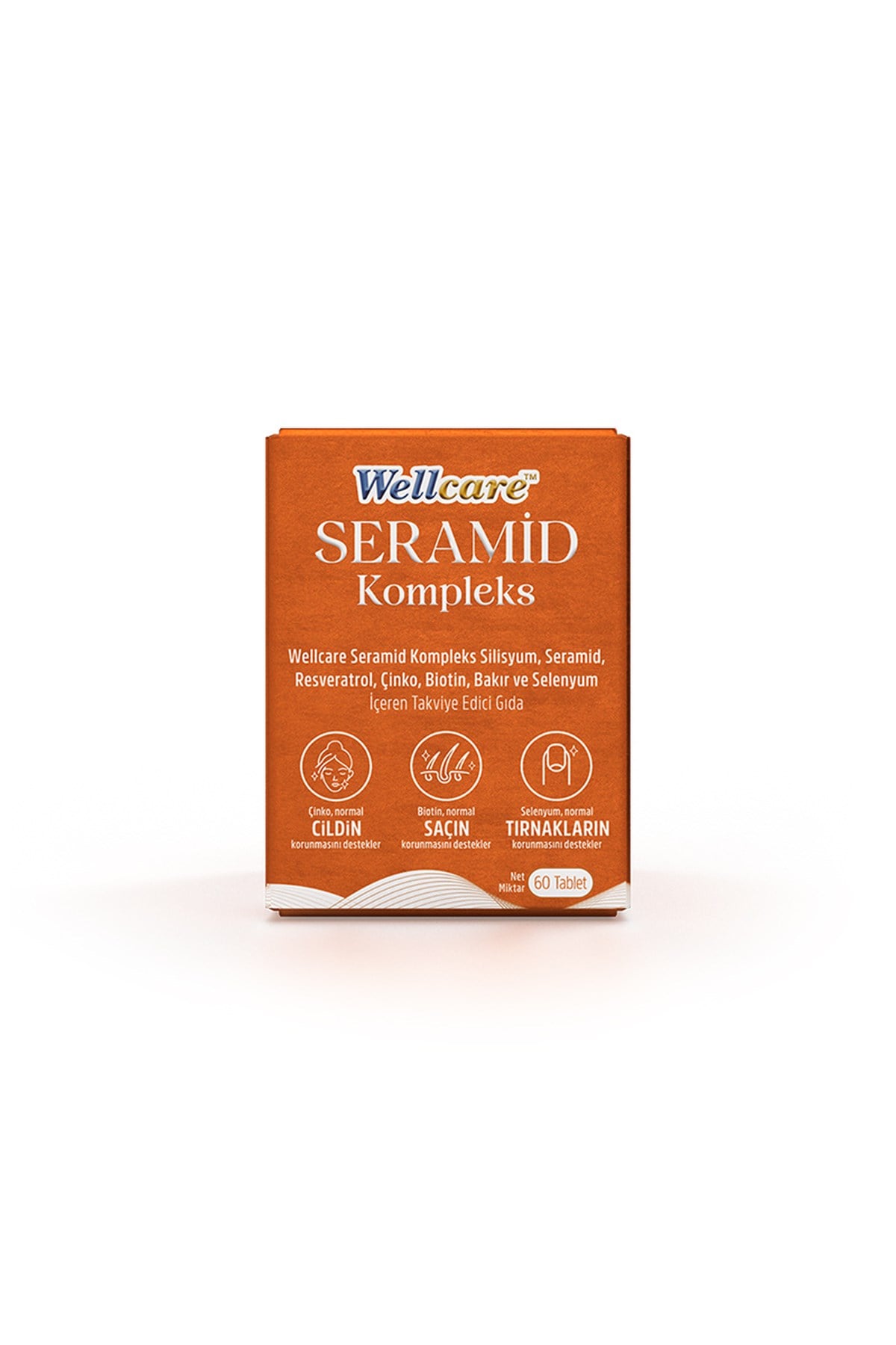 WELLCAREWellcare Seramid Kompleks 60 Tablet8699680092201
