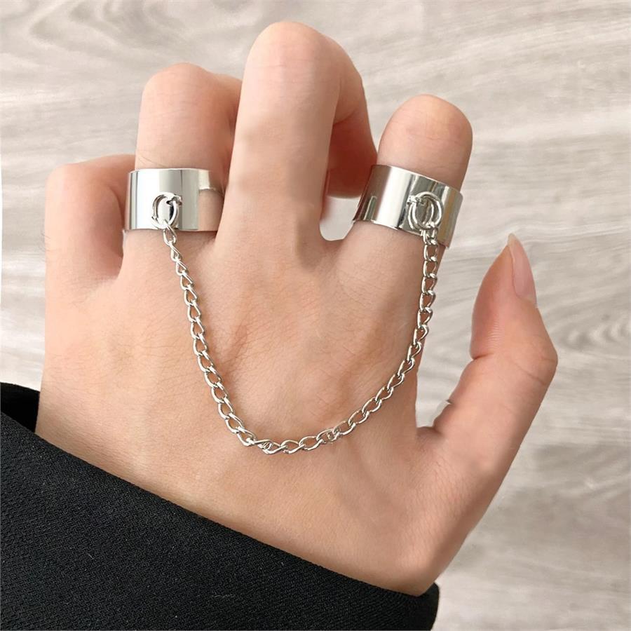 2 Parmak Zincirli Yüzük