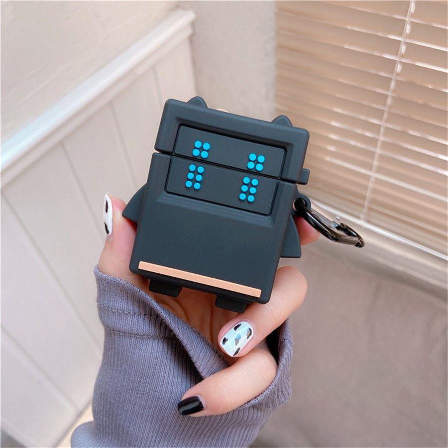 3. Nesil Siyah Desk Robot Airpod Kılıf