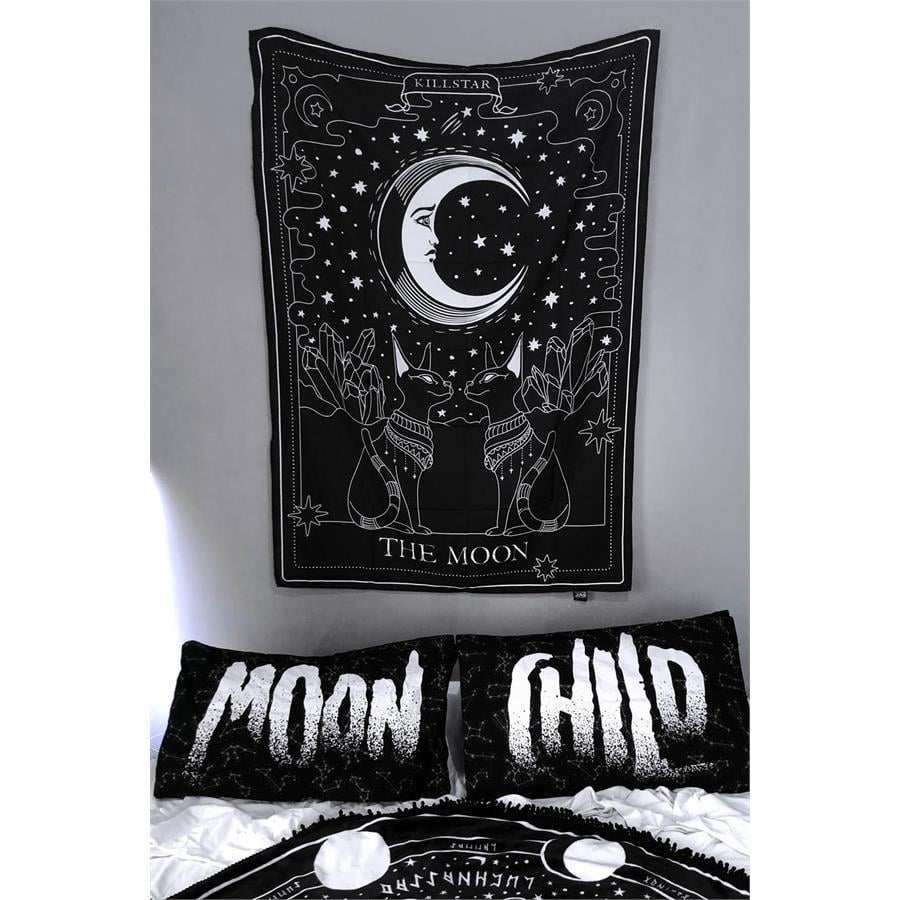 70 X 100 Cm Sphynx Cat The Moon Duvar Halısı 