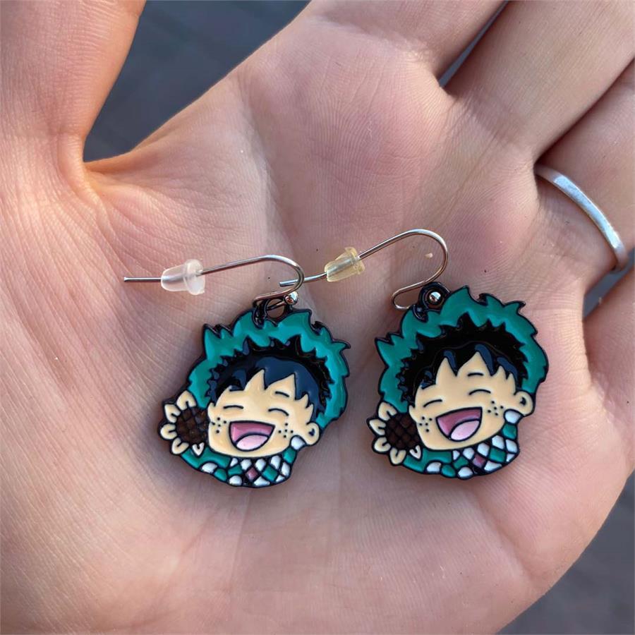 Anime My Hero Academia Deku Küpe