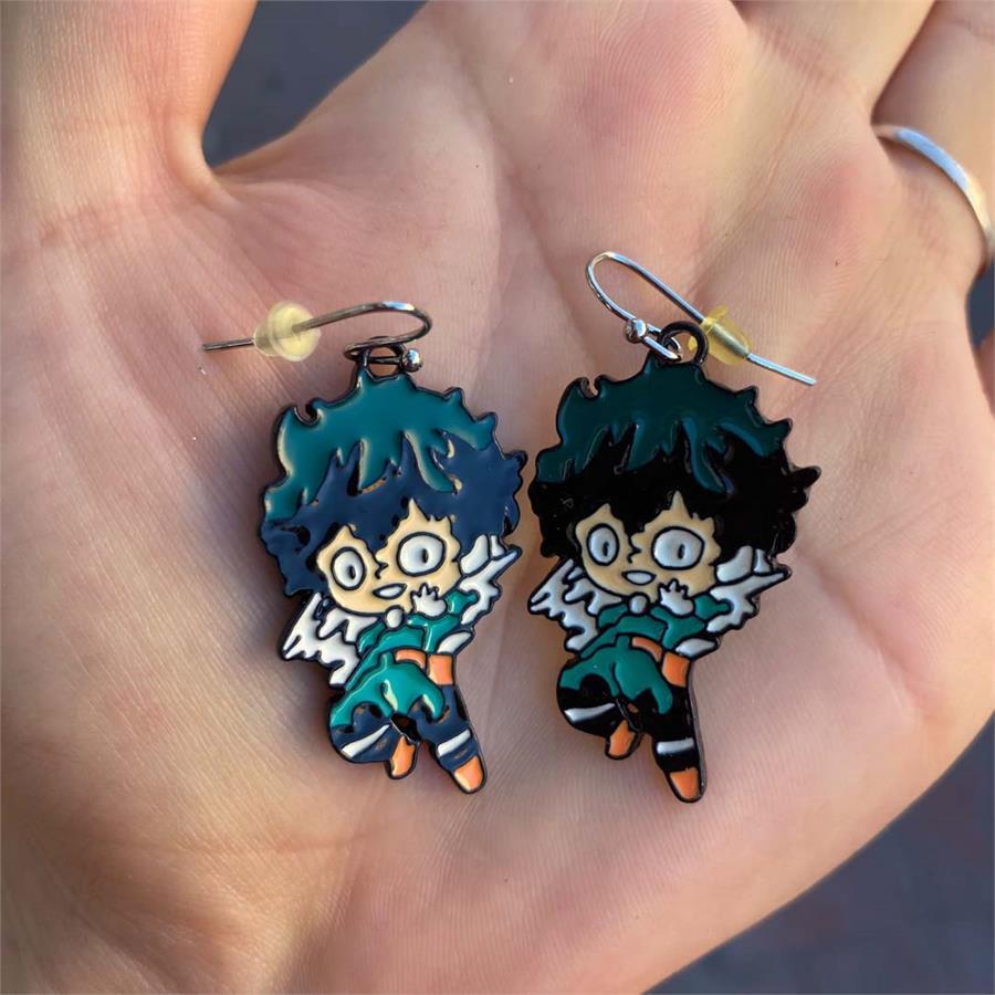Anime My Hero Academia Izuku Midoriya Küpe