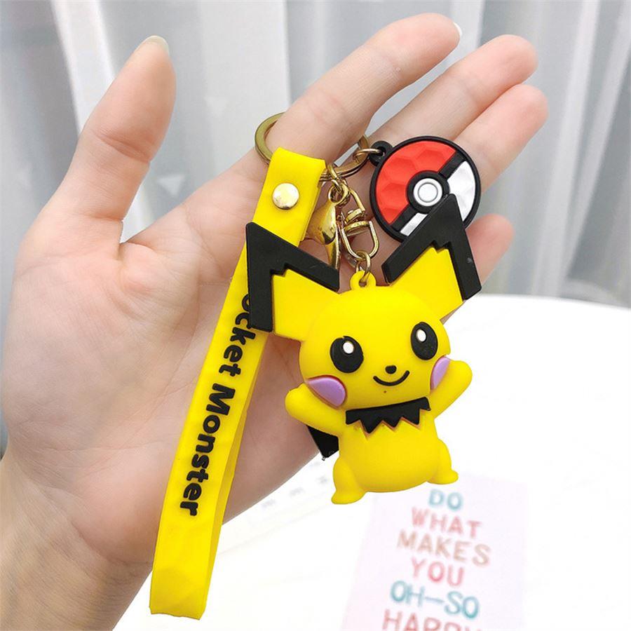 Anime Pokemon - Pikachu Silikon Anahtarlık