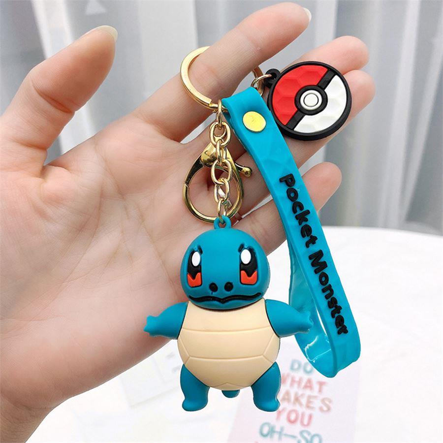 Anime Pokemon - Squirtle Silikon Anahtarlık