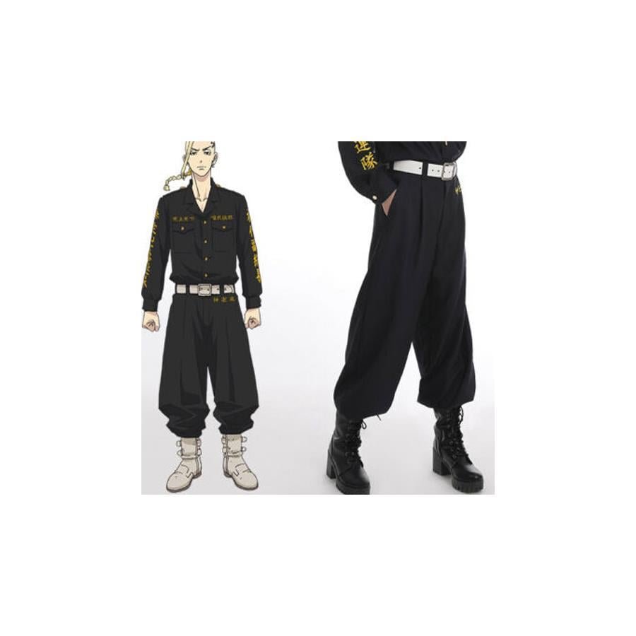 Anime Tokyo Revengers Cosplay Pantolon
