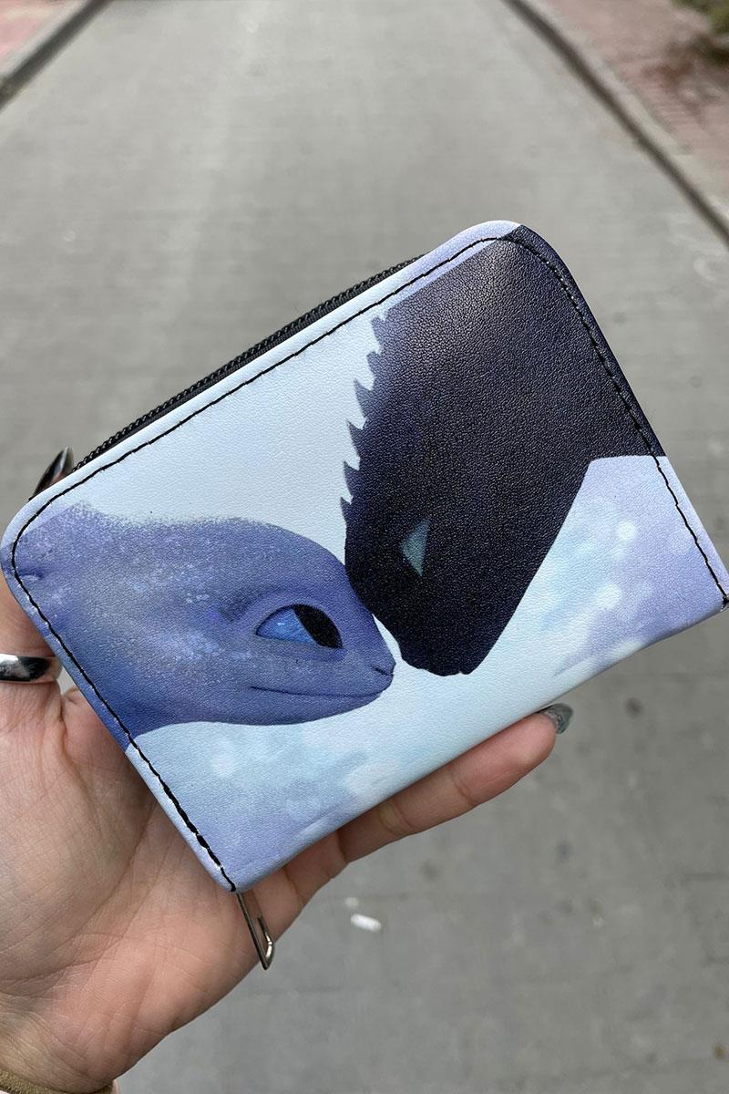 Beyaz Ejderhanı Nasıl Eğitirsin Dişsiz ve Işığın Öfkesi Sevgi Temalı Kısa Cüzdan