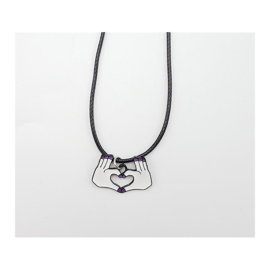 Couple Hand Heart Kolye