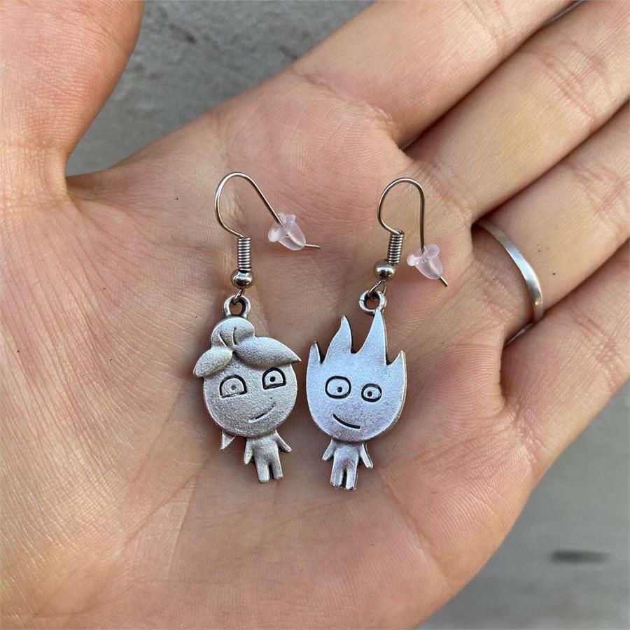 Fireboy & Watergirl Küpe