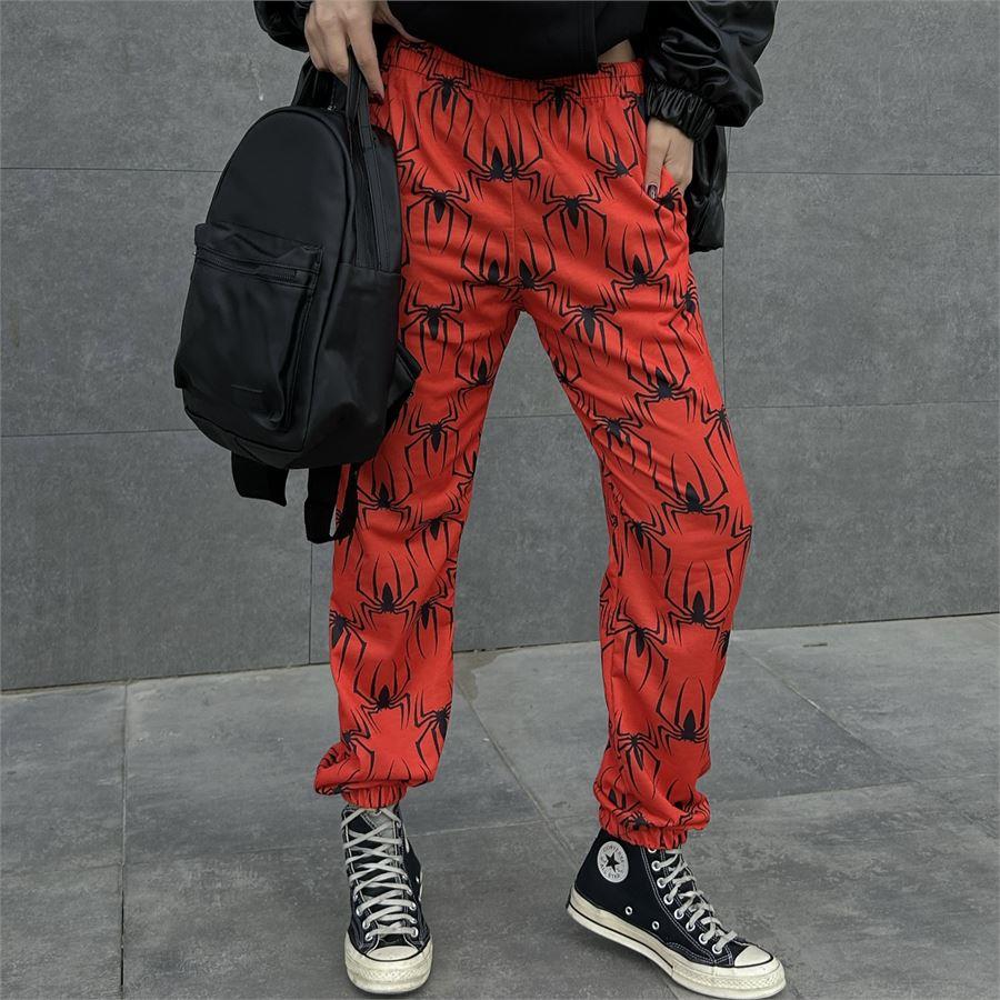 Kırmızı Spider Vectorel Erkek Eşofman