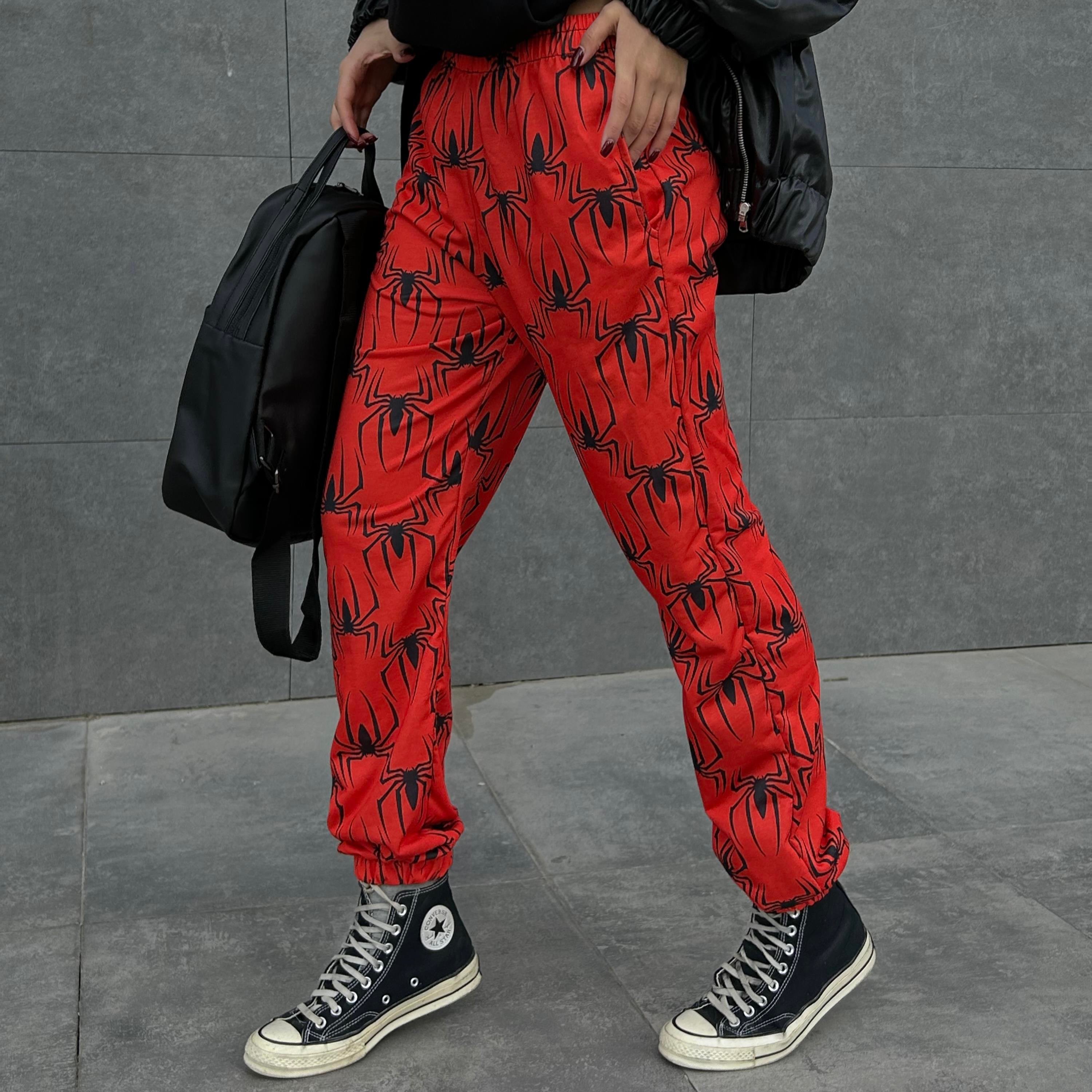 Kırmızı Spider Vectorel Erkek Eşofman