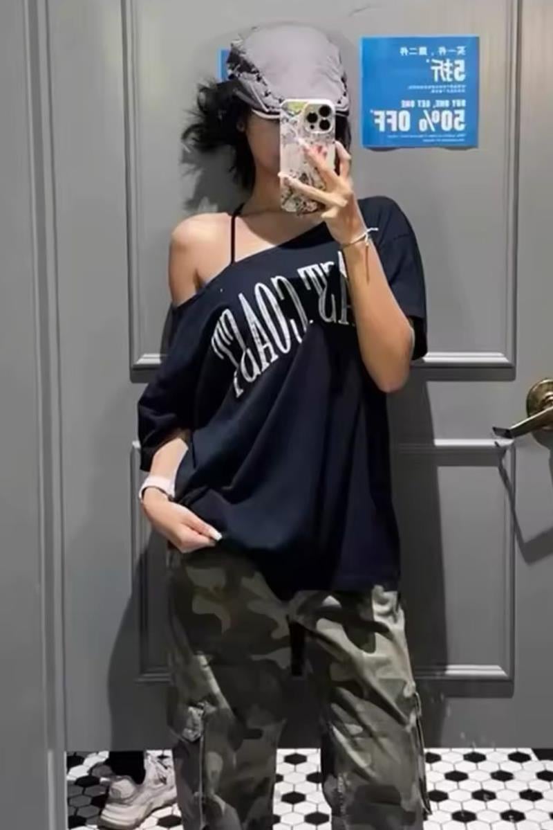 Lacivert East Coast Kısa Kol T-shirt