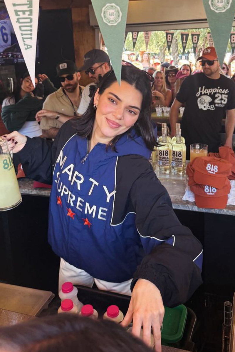 Lacivert Marty Supreme A24 Retro Vintage Unisex Ceket