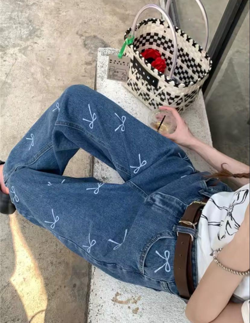 Mavi Jean Fiyonk Collage Baggy Kot Pantolon