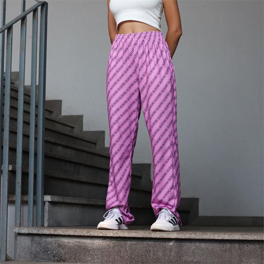 Pembe Black Pink Logo Kolaj Oversize (Unisex) Eşofman