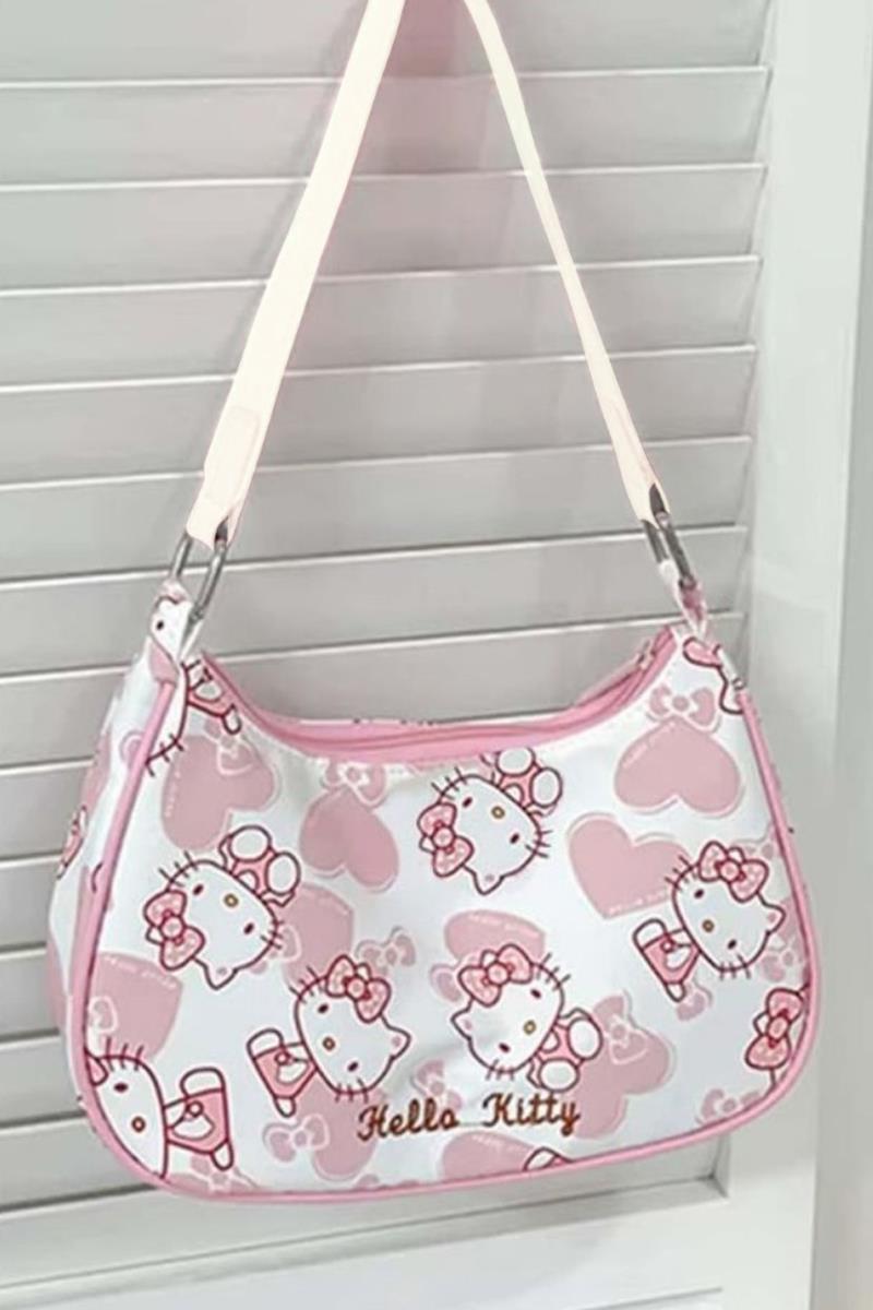 Pembe Hello Kitty Lolita Kol Çantası