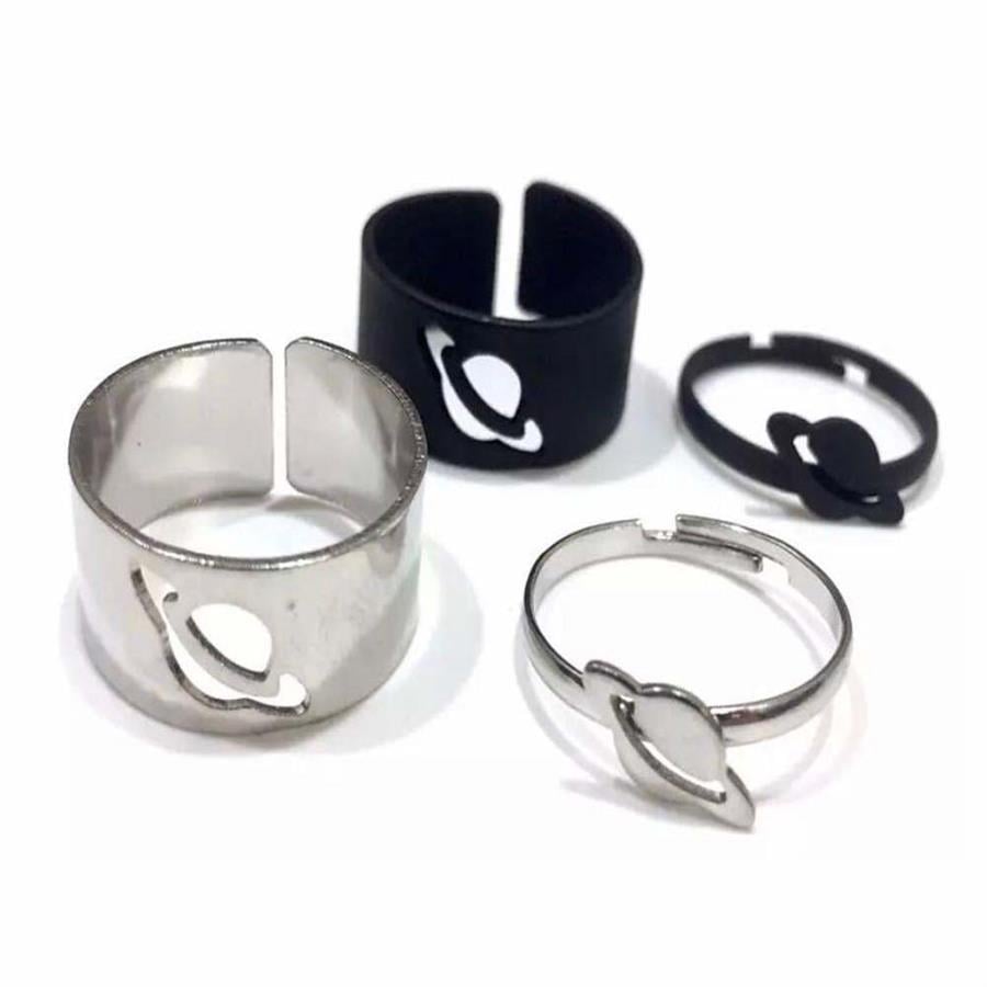 Satürn Ayarlanabilir İkili Yüzük