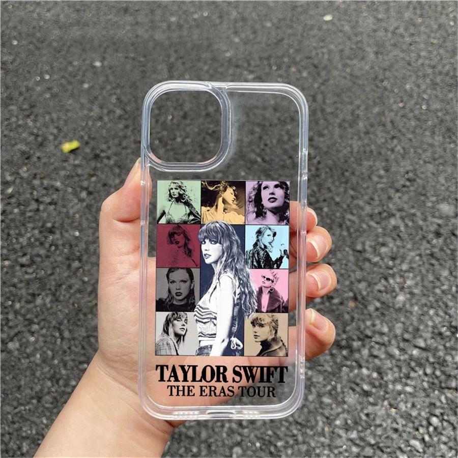 Şeffaf Taylor Swift The Eras Tour Telefon Kılıfları