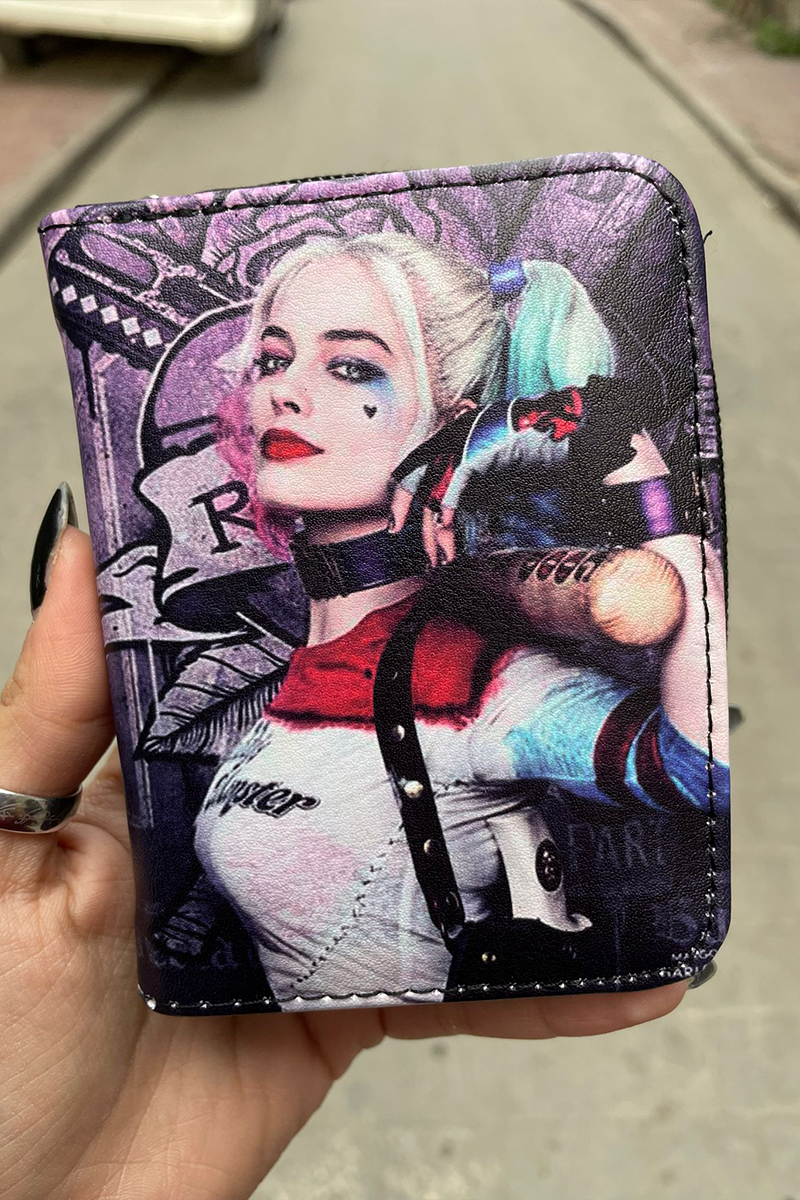 Suicide Squad Harley Quinn Poster Kısa Cüzdan