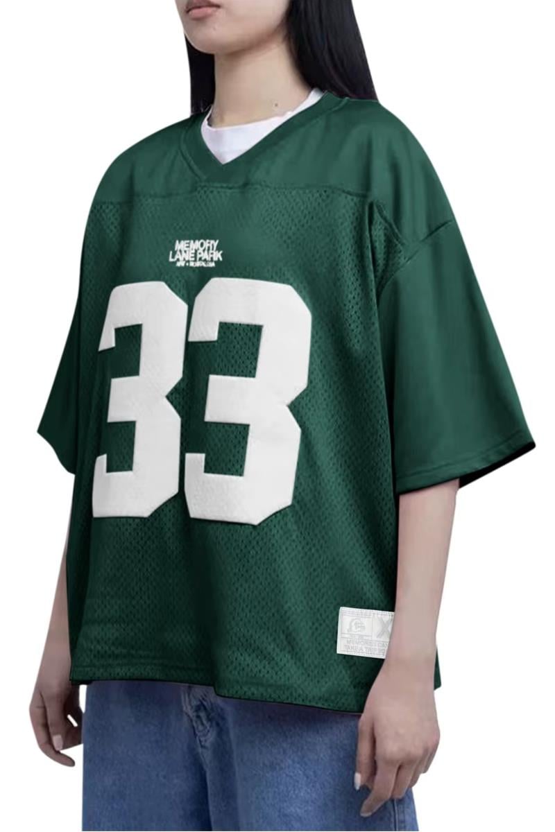 Yeşil Memory Lane Park 33 Forma Unisex T-shirt