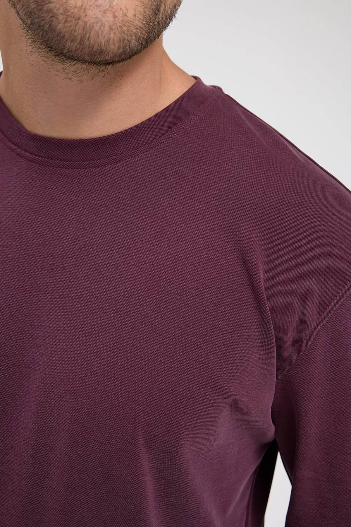 erkek-Erkek Roma&Monada  Oversize Oysho Kumaş Takım Bordo-