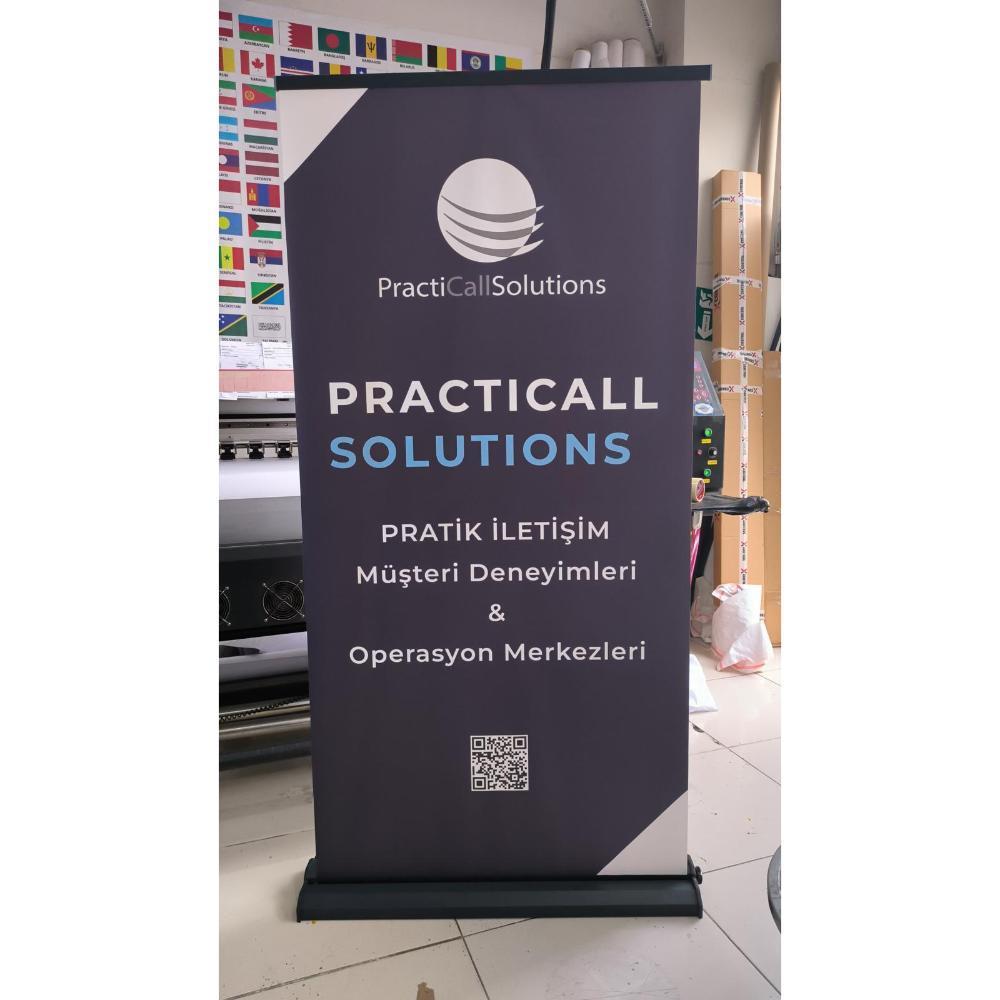 100×200 Cm Lüx Rollup Banner Pro Devrilmez Medium Model