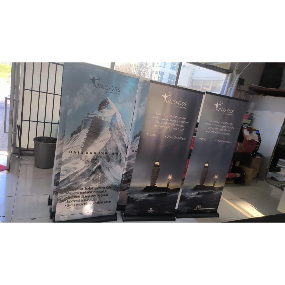 100×200 Cm Lüx Rollup Banner Pro Devrilmez Medium Model