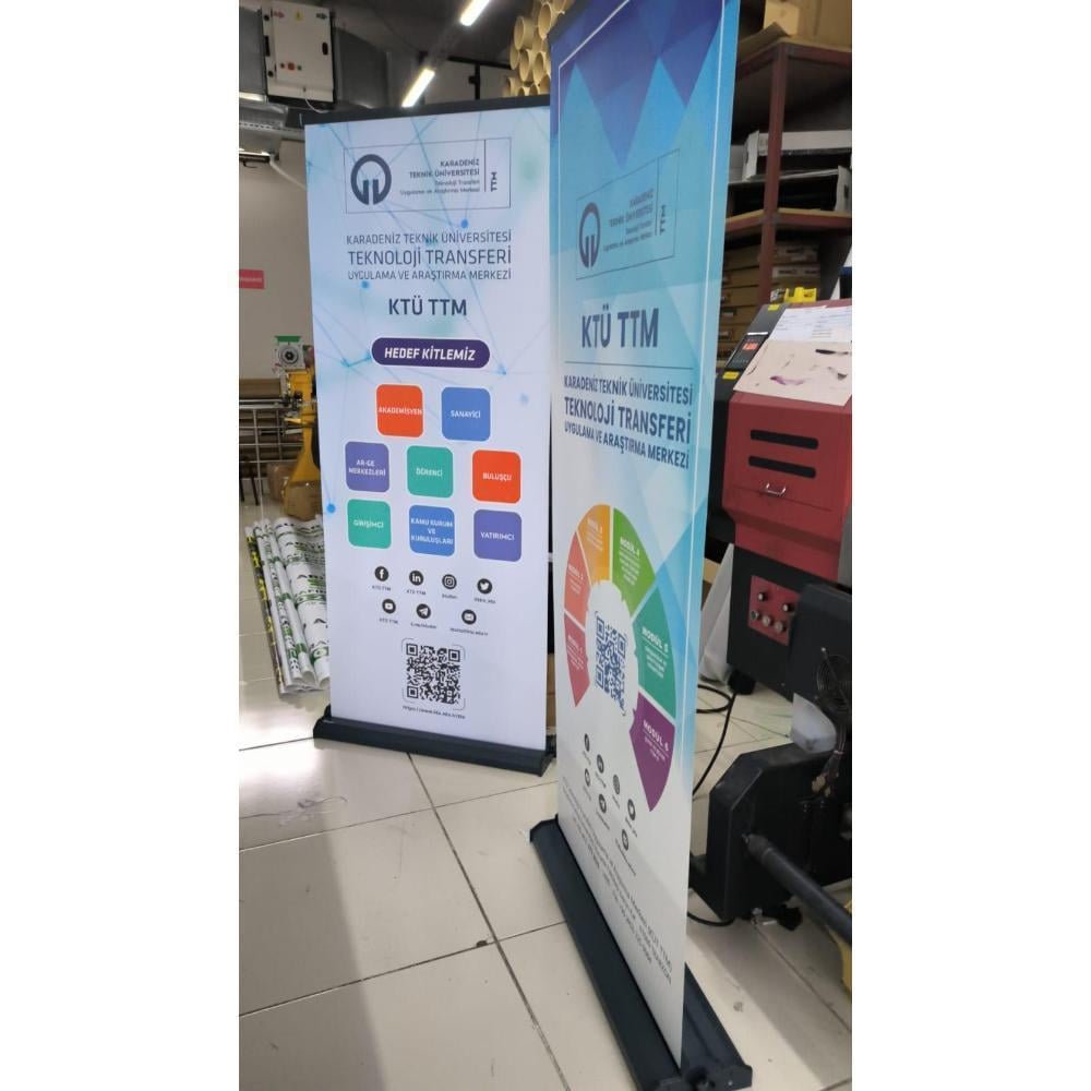 100×200 Cm Lüx Rollup Banner Pro Devrilmez Medium Model