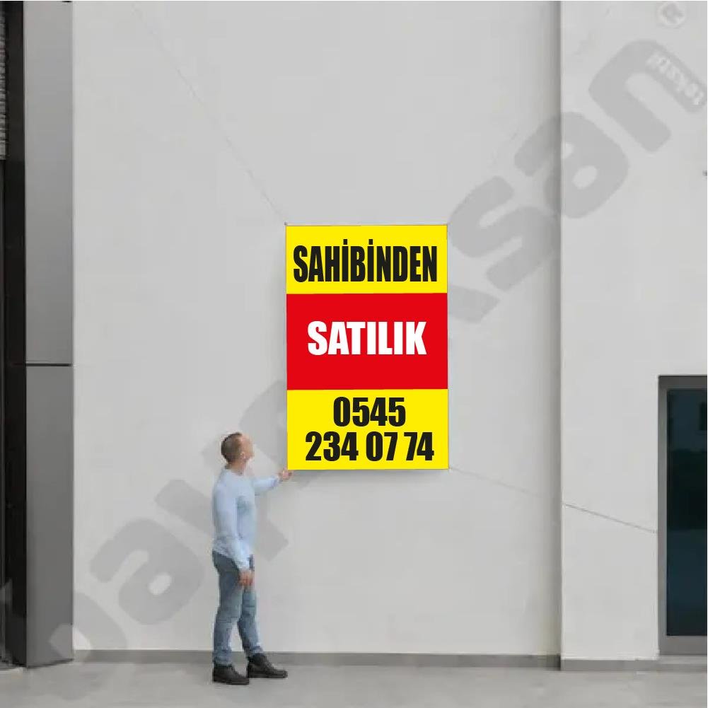 100x140 Cm Sahibinden Afiş