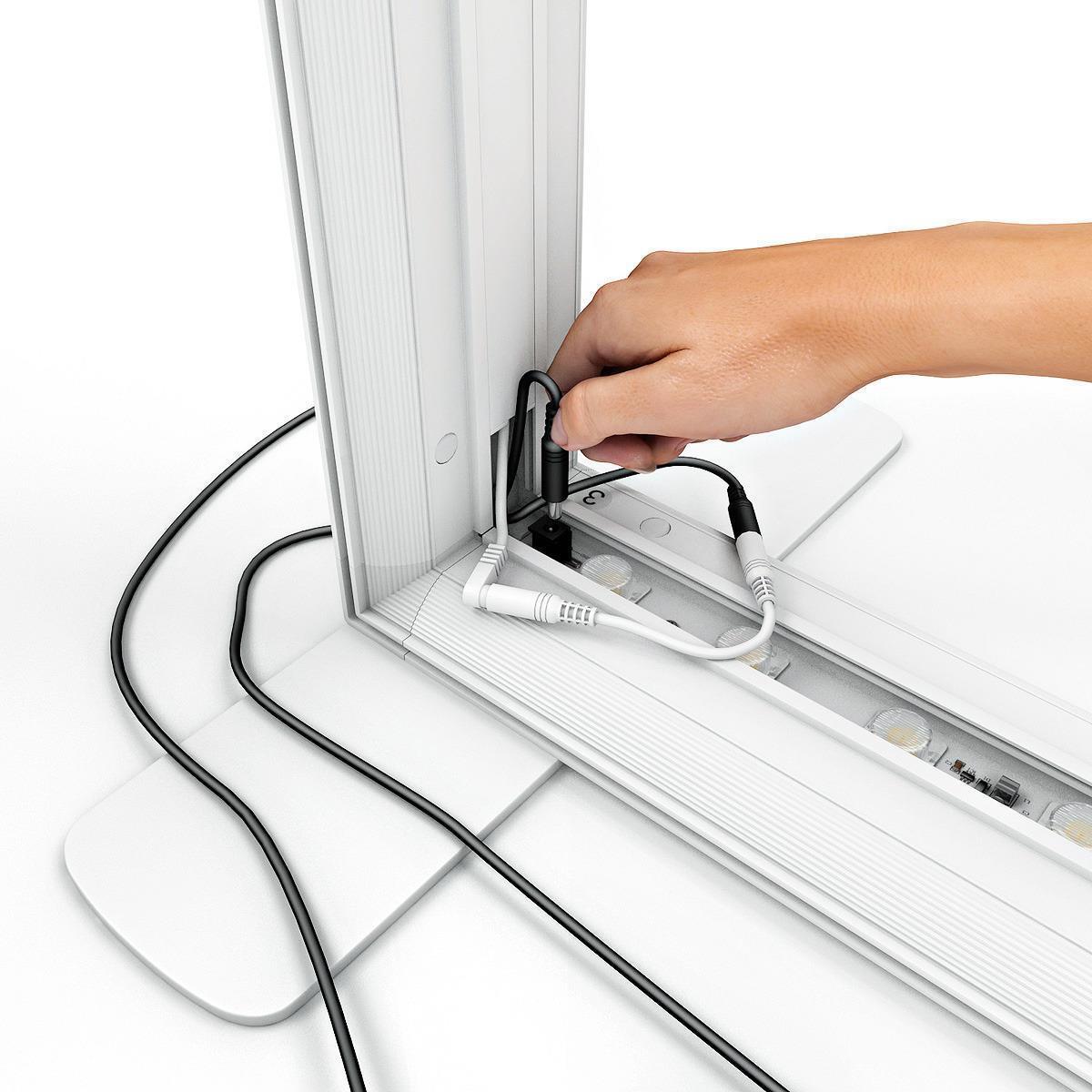 100x230 CM Modüler Işıklı Lightbox