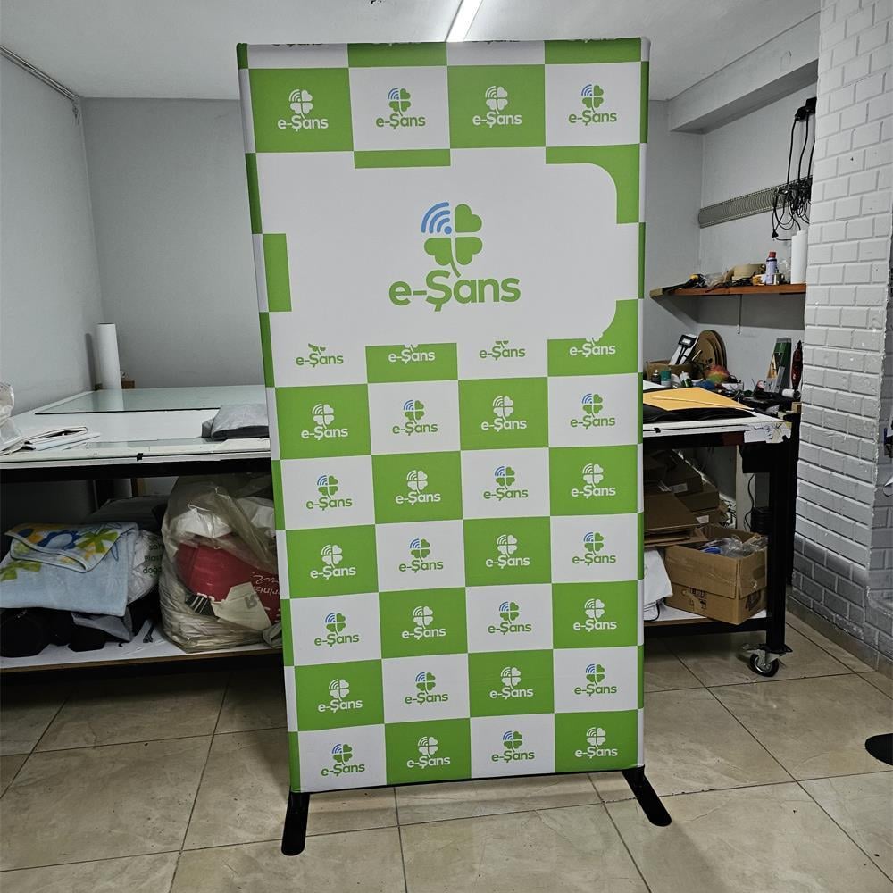 100x230 Düz Kumaş Stand