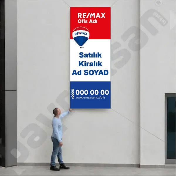 100x400 Cm Emlak Afişi