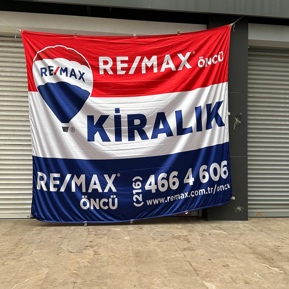 100x400 Cm Saten Afiş