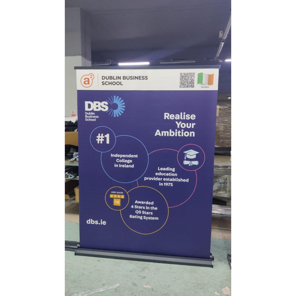 150×200 Cm Lüx Rollup Banner Pro Devrilmez Large Model