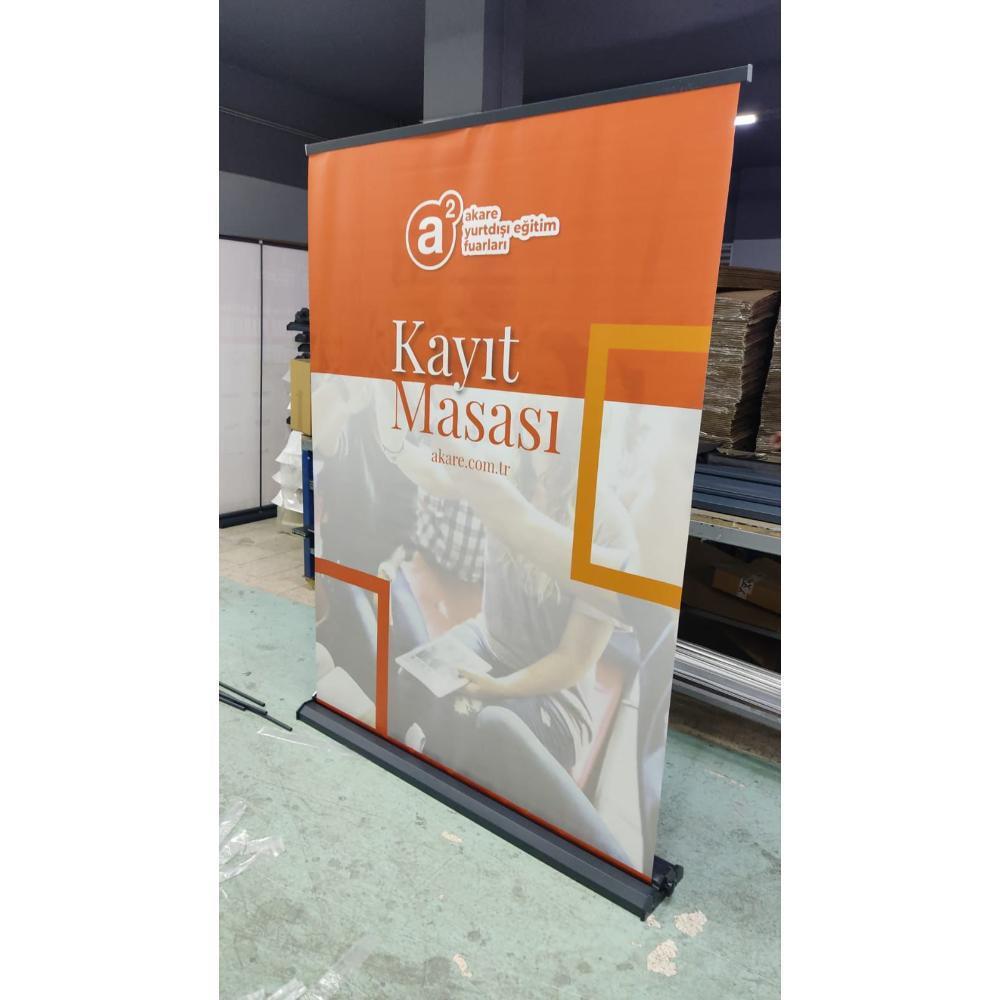 150×200 Cm Lüx Rollup Banner Pro Devrilmez Large Model