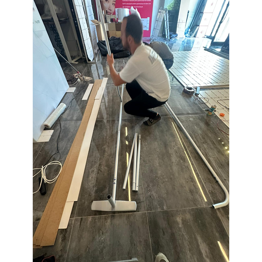 150x225 Düz Kumaş Stand