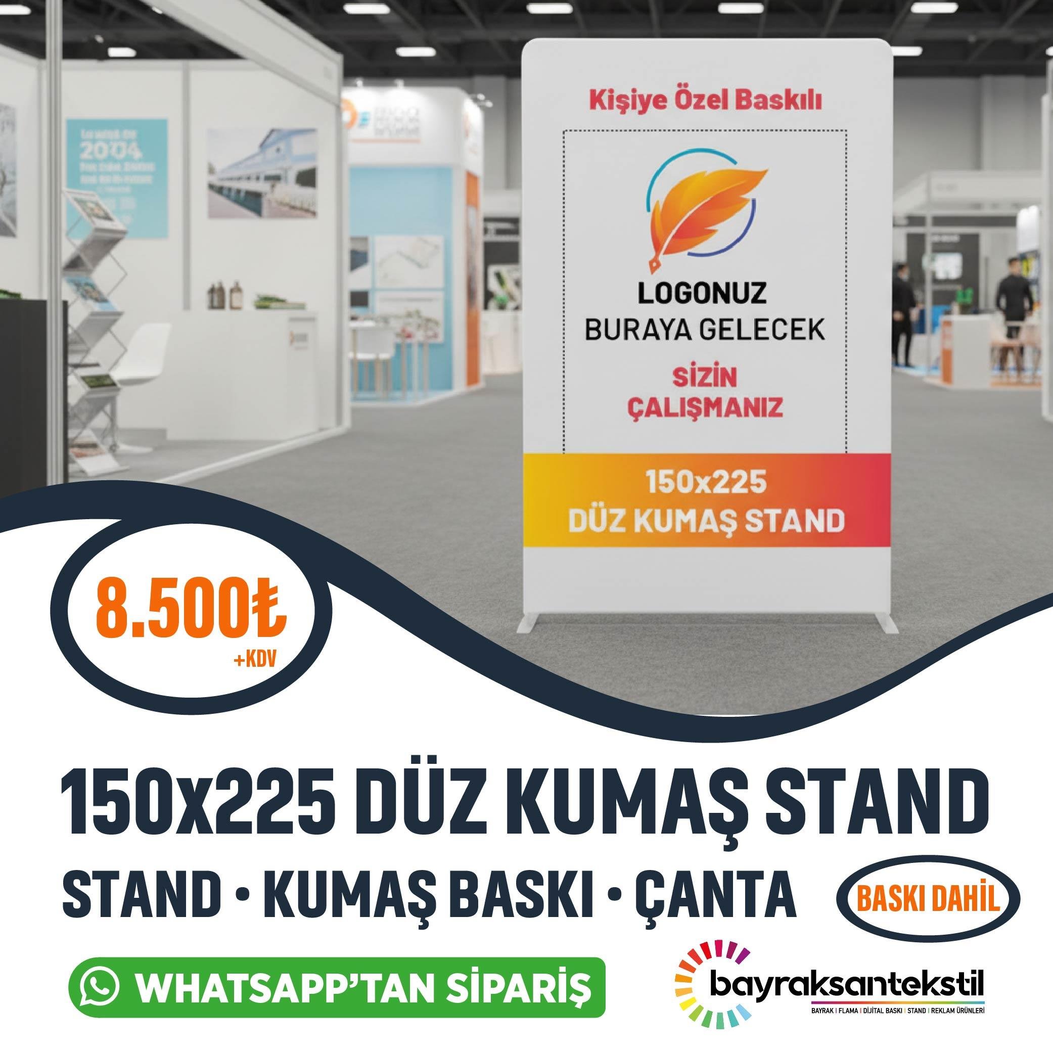 150x225 Düz Kumaş Stand