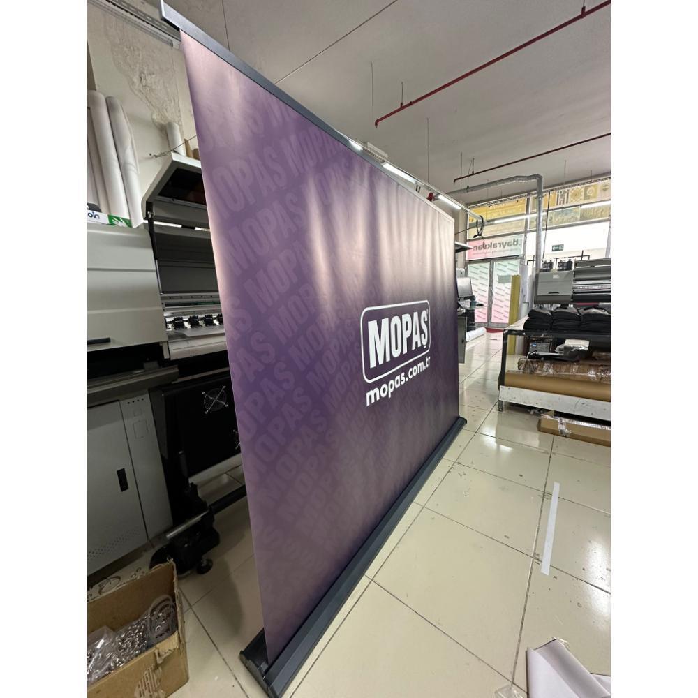 200×200 Cm Lüx Rollup Banner Pro Devrilmez