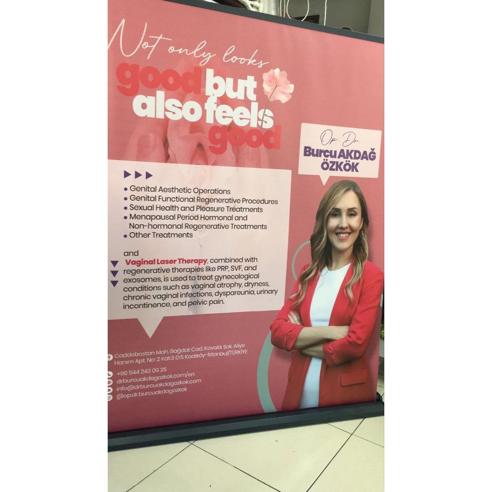 200×200 Cm Lüx Rollup Banner Pro Devrilmez