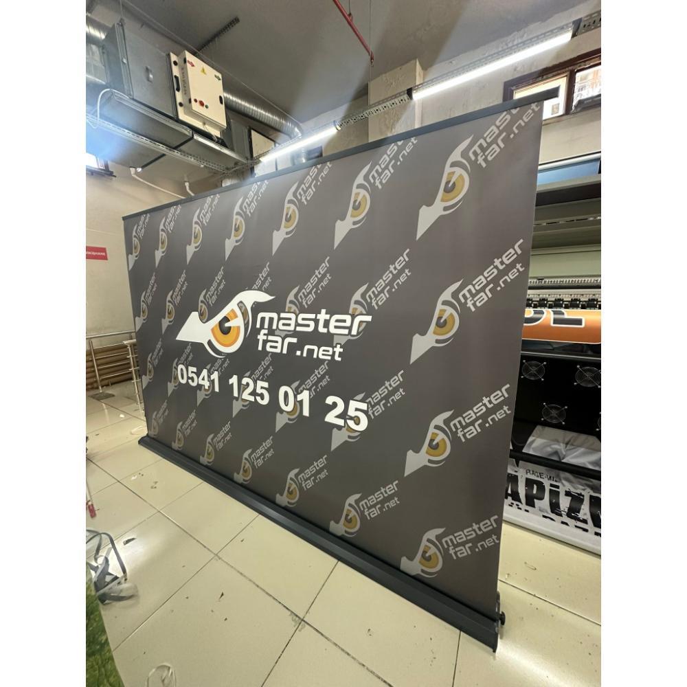 200×200 Cm Lüx Rollup Banner Pro Devrilmez