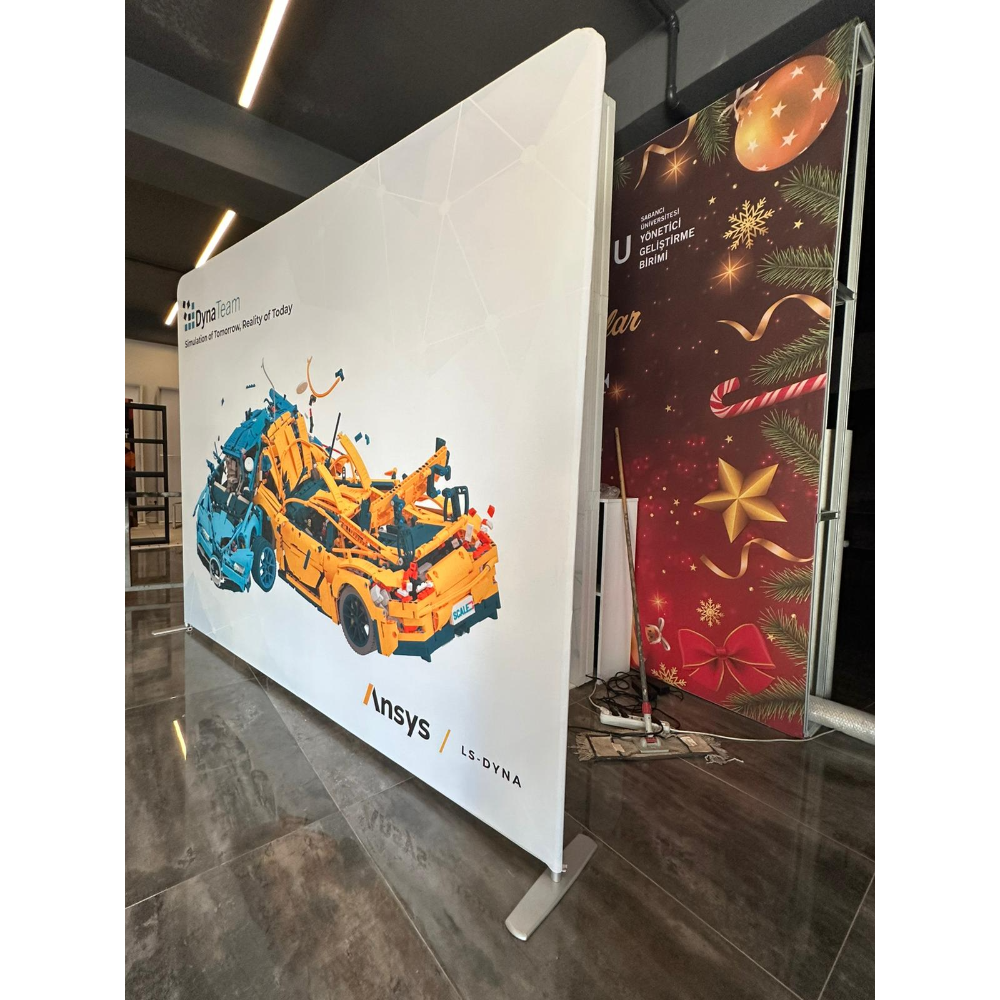 200x225 Düz Kumaş Stand