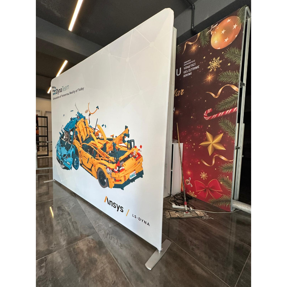 200x225 Düz Kumaş Stand