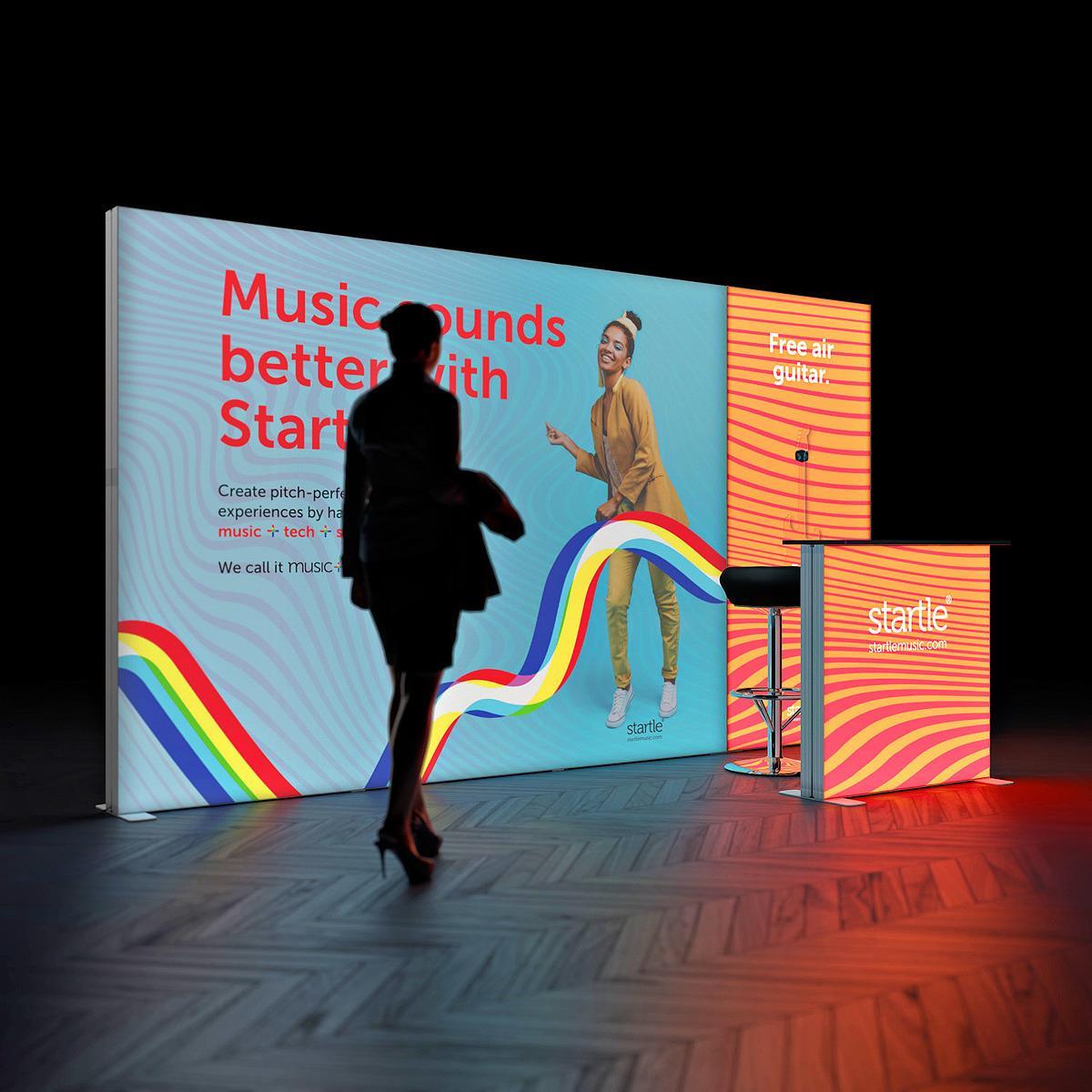 200x230 CM Modüler Işıklı Lightbox