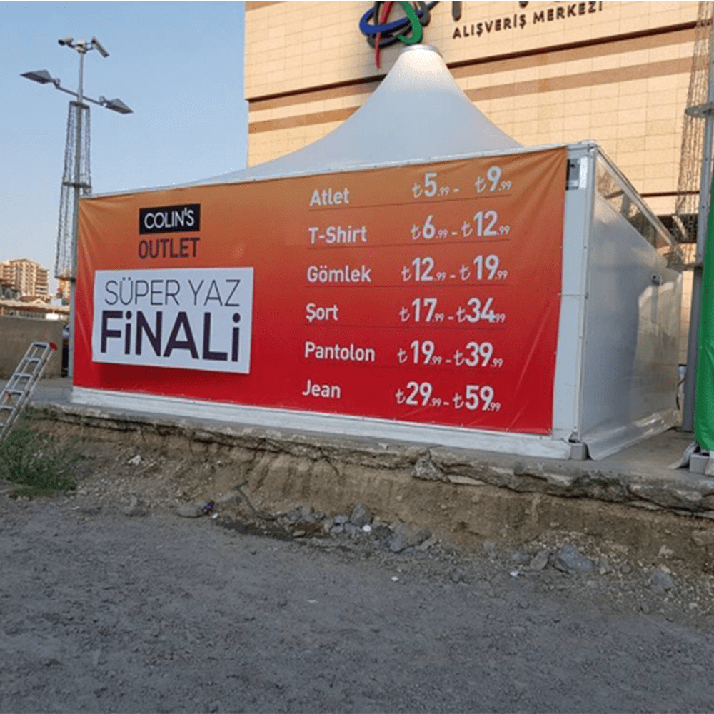 200x300 Afiş Branda