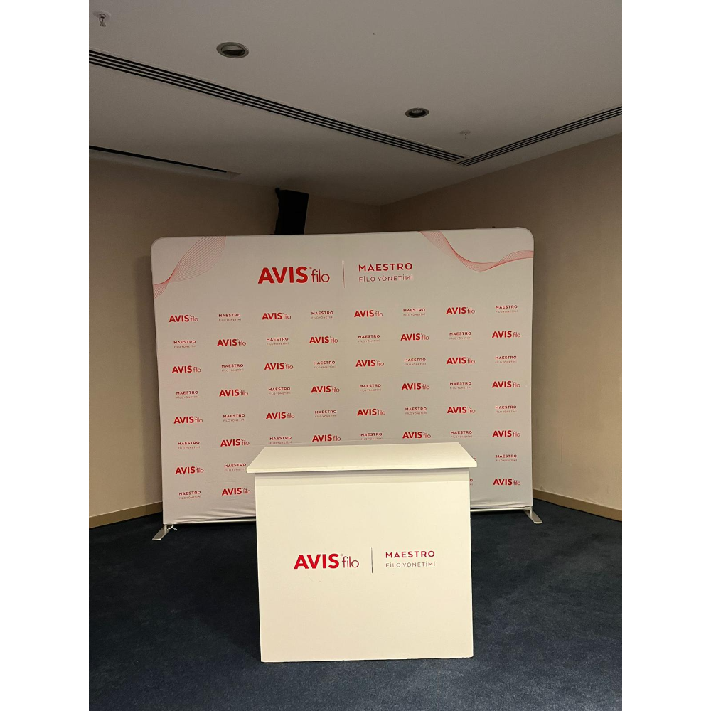 200x300 Düz Kumaş Stand