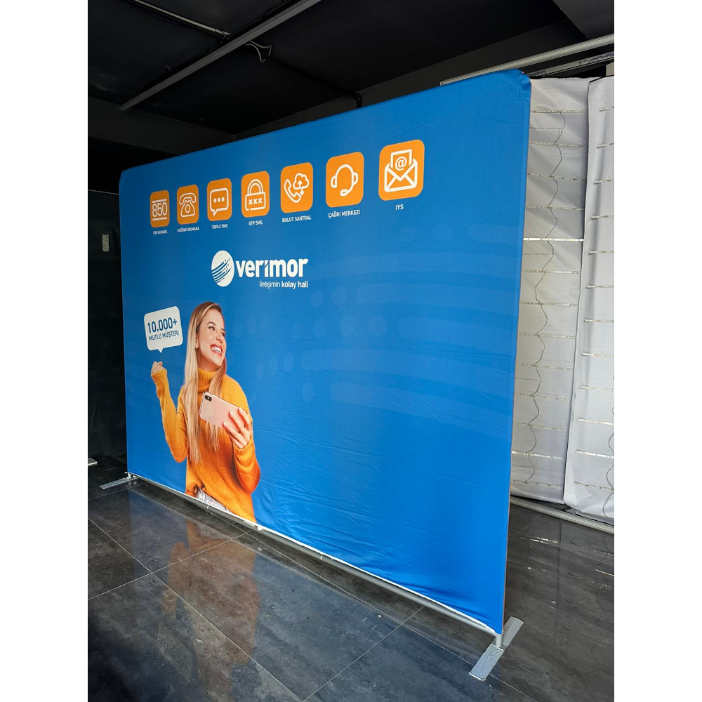 200x300 Düz Kumaş Stand